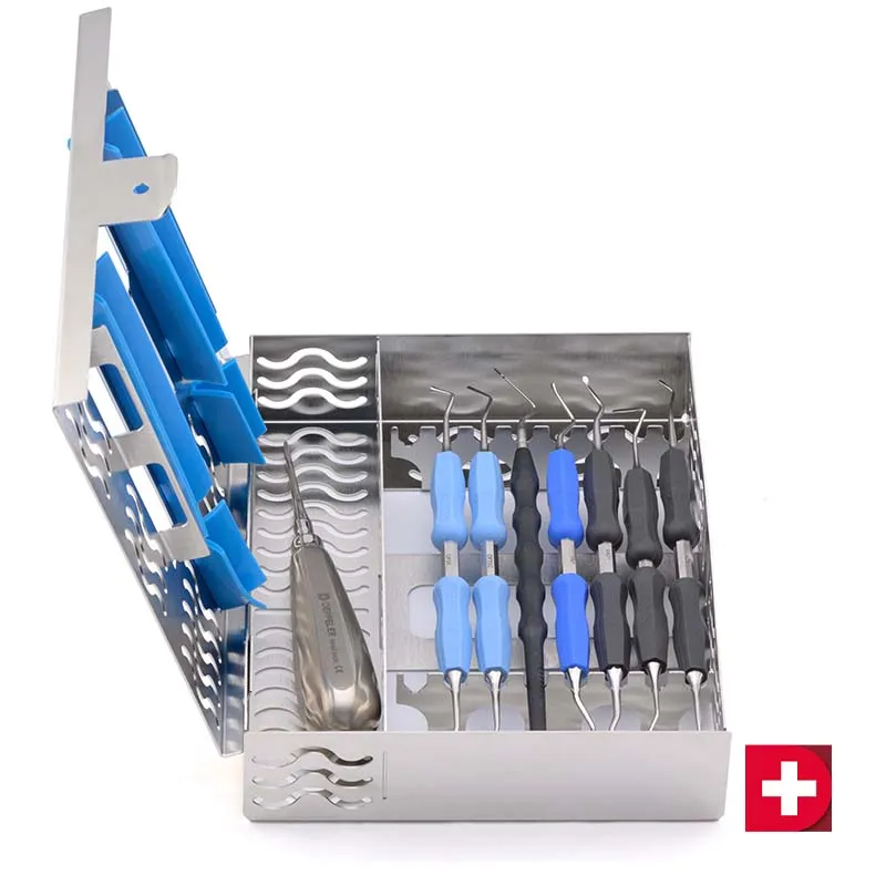 Deppeler STERIBOX box sterilizzazione acciaio