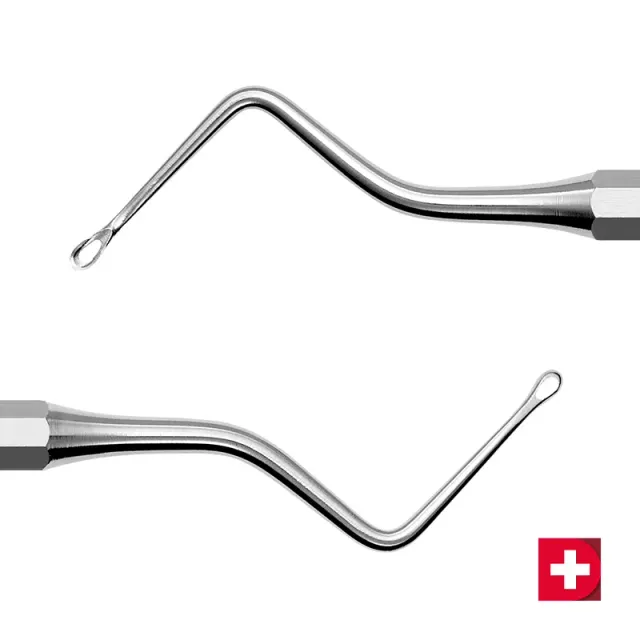 Deppeler L2 curette chirurgica 2,5 mm