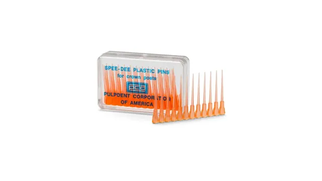 Pulpdent Spee-Dee perni in plastica calcinabili