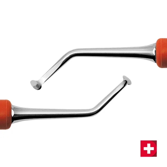 Deppeler VA19 curette chirurgica acciaio