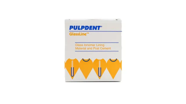 Pulpdent GlassLine cemento dentale radiopaco al fluoro