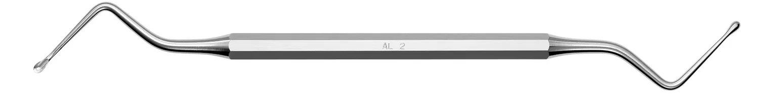 Deppeler AL2 curette chirurgica acciaio