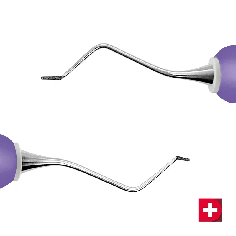 Deppeler F13 curette diamantata forcazioni