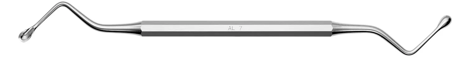 Deppeler Curette chirurgica AL7 curette in acciaio