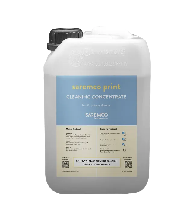 Saremco print cleaning concentrate detergente 3 L
