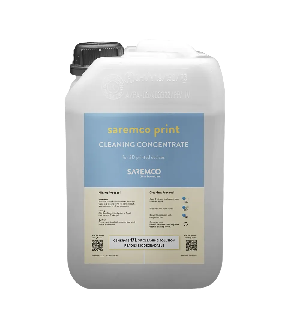 Saremco print cleaning concentrate detergente 3 L