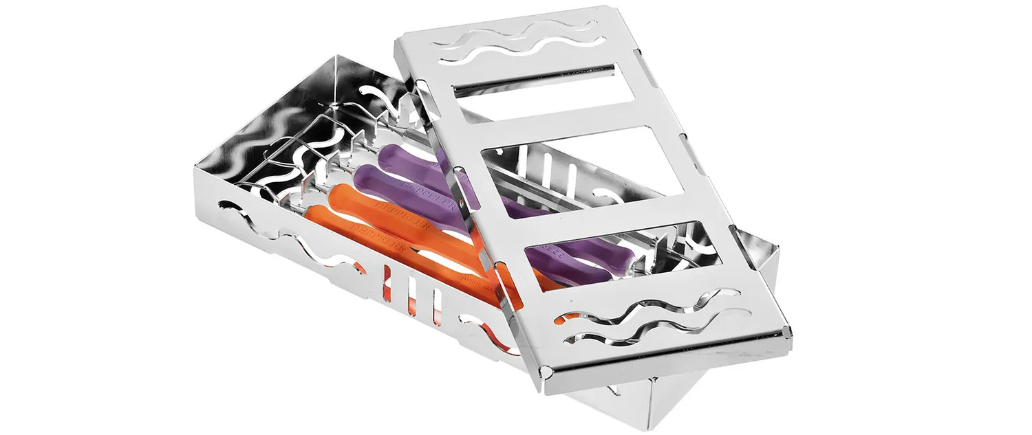 Deppeler kit per forcazioni curette parodontali