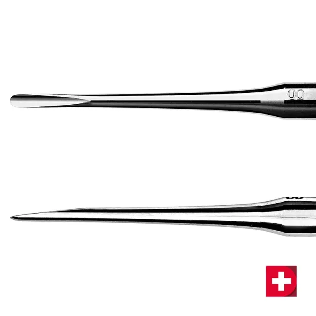 Deppeler EL00 elevatore dritto 2,4 mm in acciaio