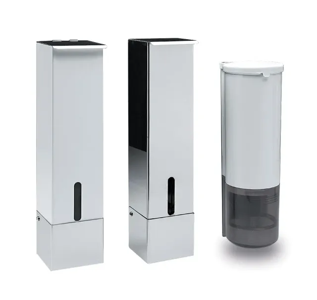 New Plastident Distributori Bicchieri Acciaio Inox e ABS