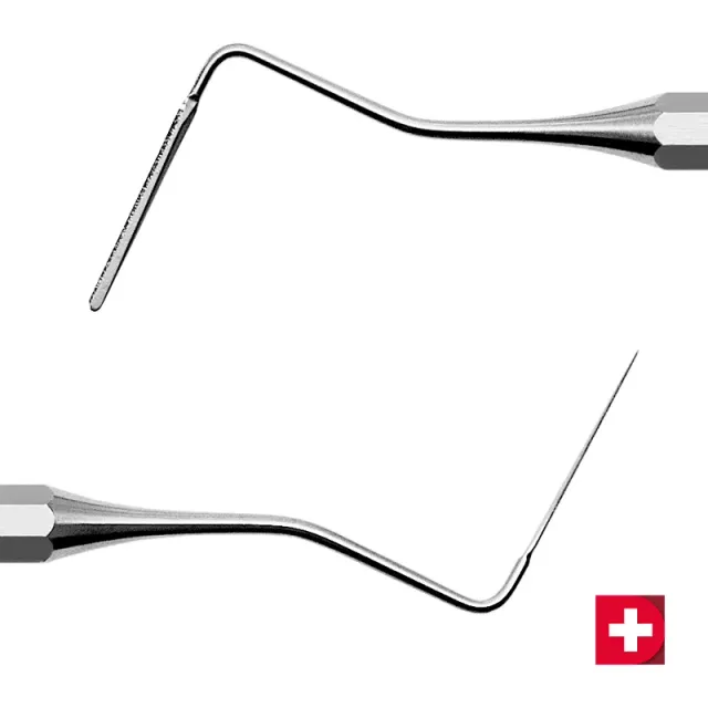 Deppeler AD10 periotomo dentale in acciaio inox