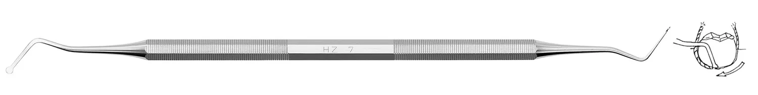 Deppeler HZ7 packer gengivale