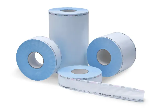 NEW PLASTIDENT Rotolo sterilizzazione piatto 200 m