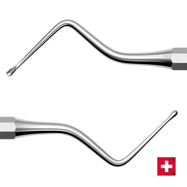 Deppeler AL1 curette alveolare chirurgica 2,0 mm