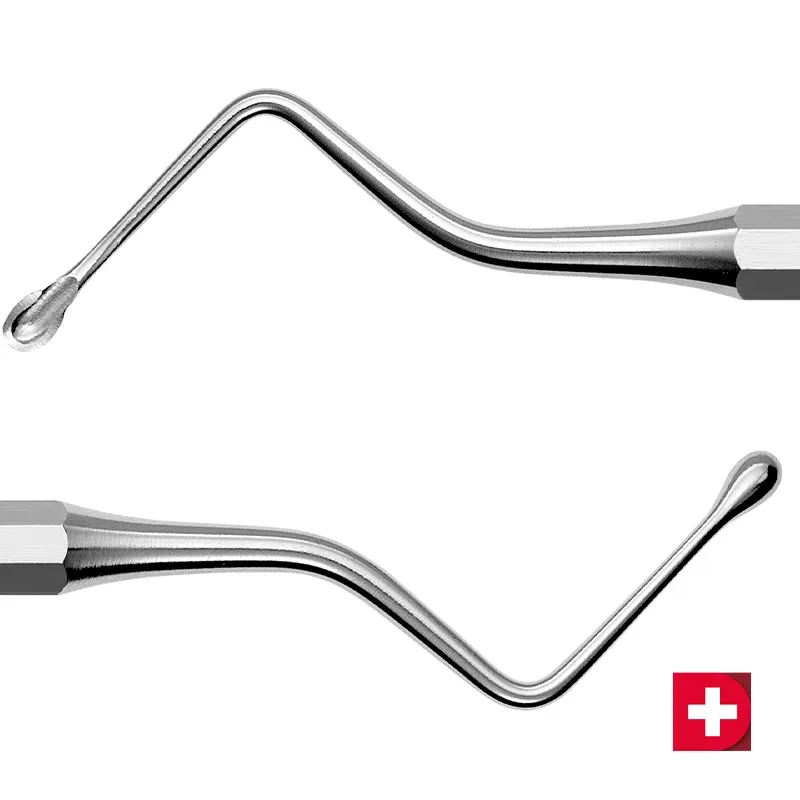 Deppeler AL5 curette chirurgica inox